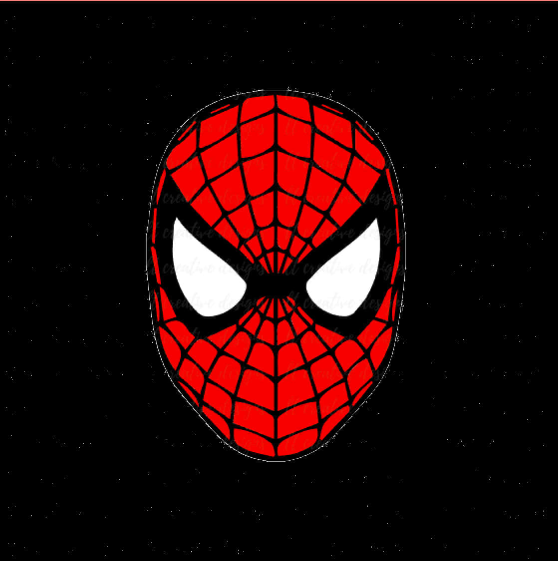 Spiderman Mask Clipart PNG