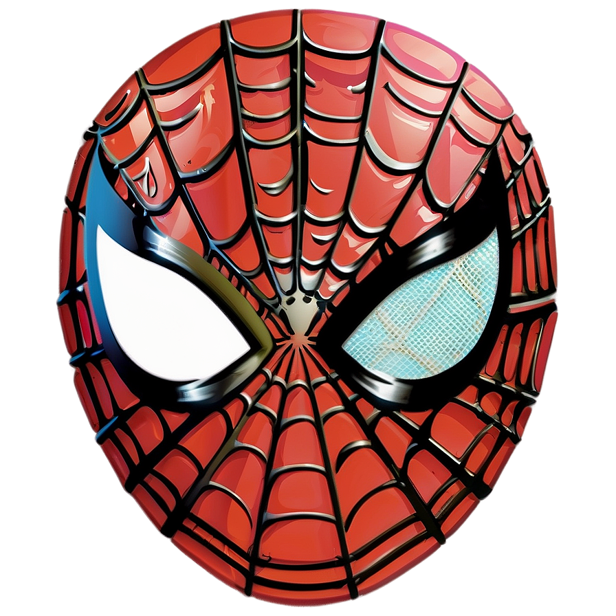 Spiderman Mask Closeup Png 04292024 PNG