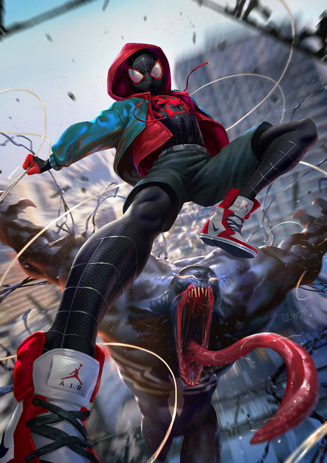 Spiderman Nike Iphone Wallpaper