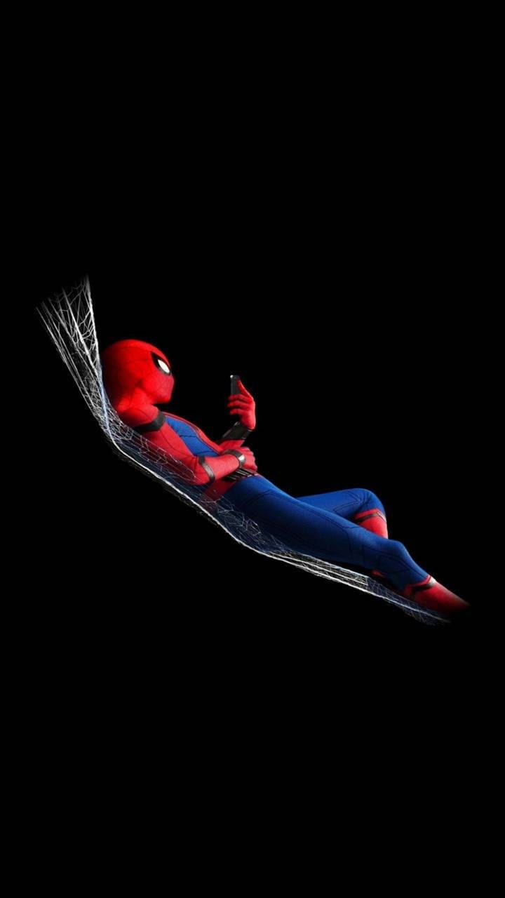 Spiderman Resting