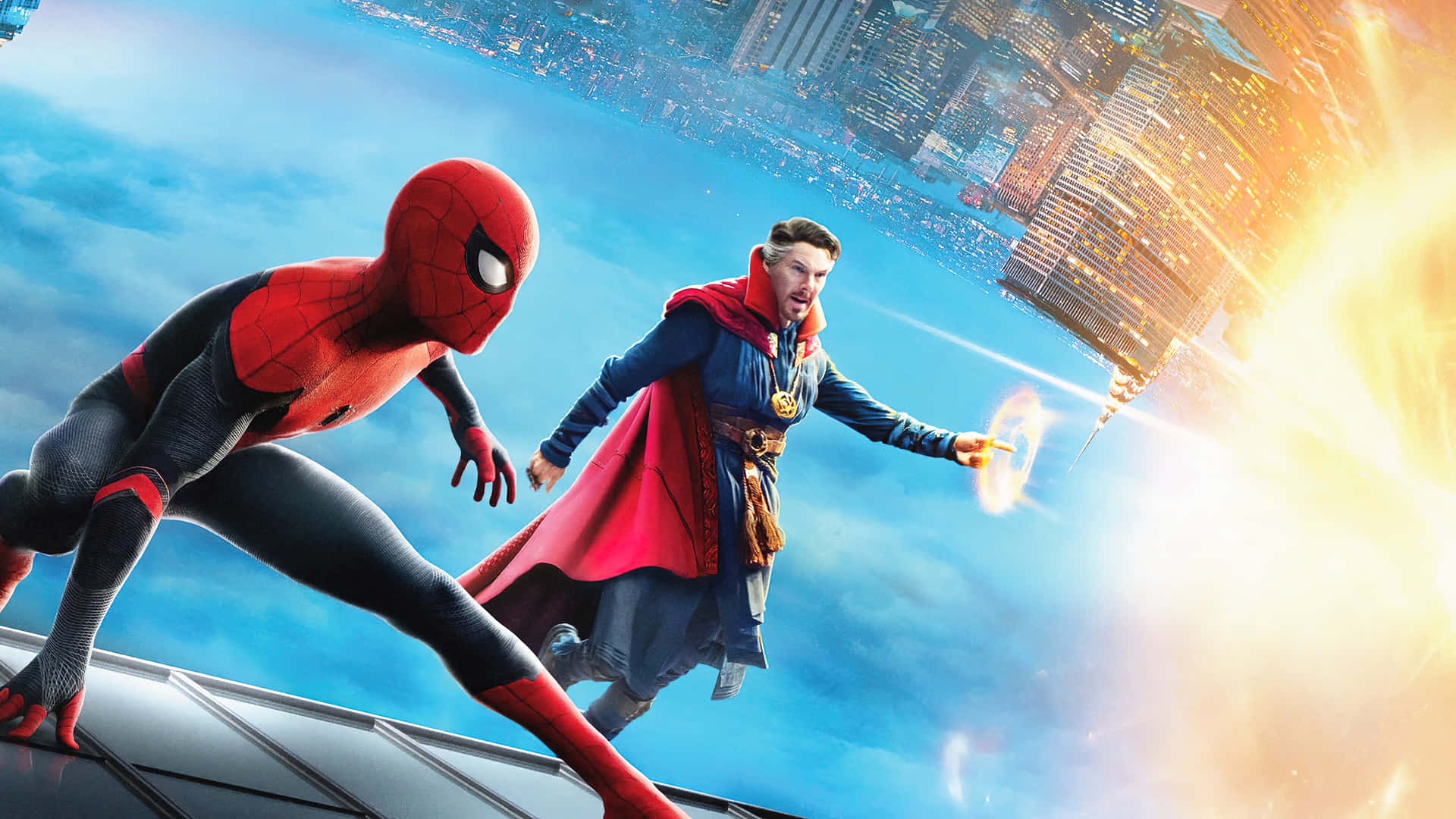 Spiderman Si Lancia All'azione In 'no Way Home'