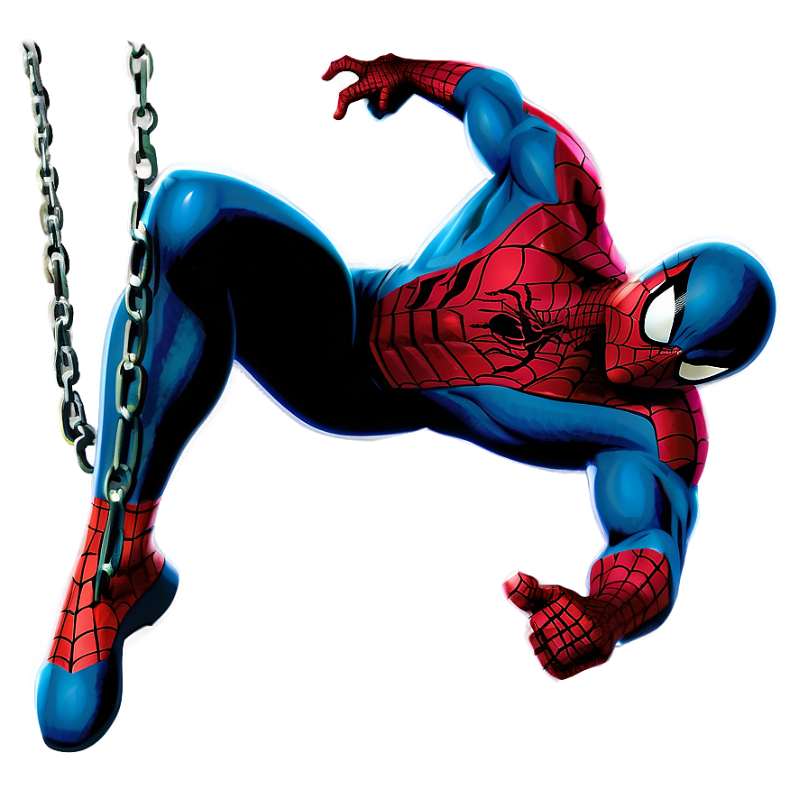 Spiderman Swing Transparent Background Png 05262024 PNG