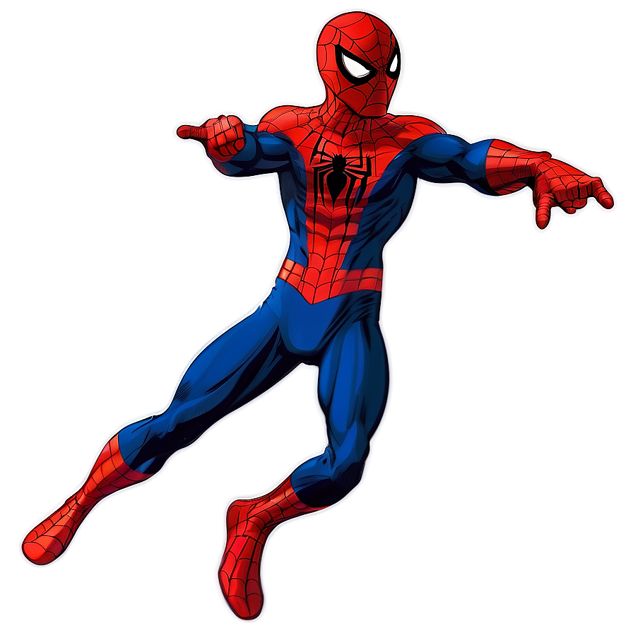 Spiderman Transparent Cartoon Png 05262024 PNG