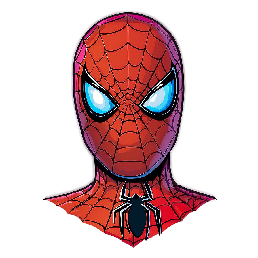 Spiderman Transparent Drawing Png 05262024 PNG