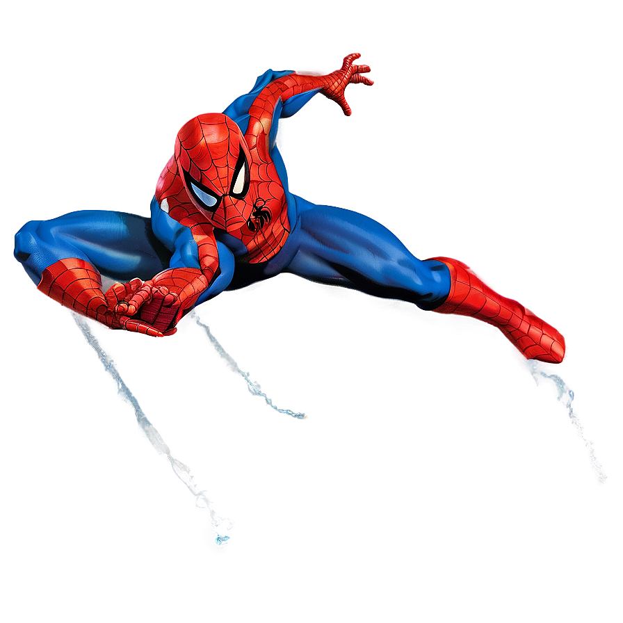 Spiderman Transparent Flying Png Bpl92 PNG