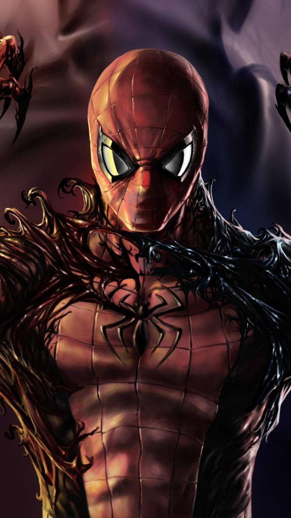 Spiderman Venom Iphone Wallpaper