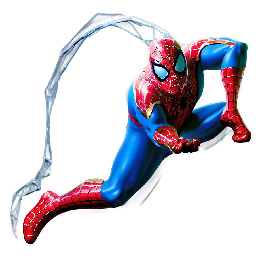 Spiderman Web Shooting Transparent Png 05262024 PNG