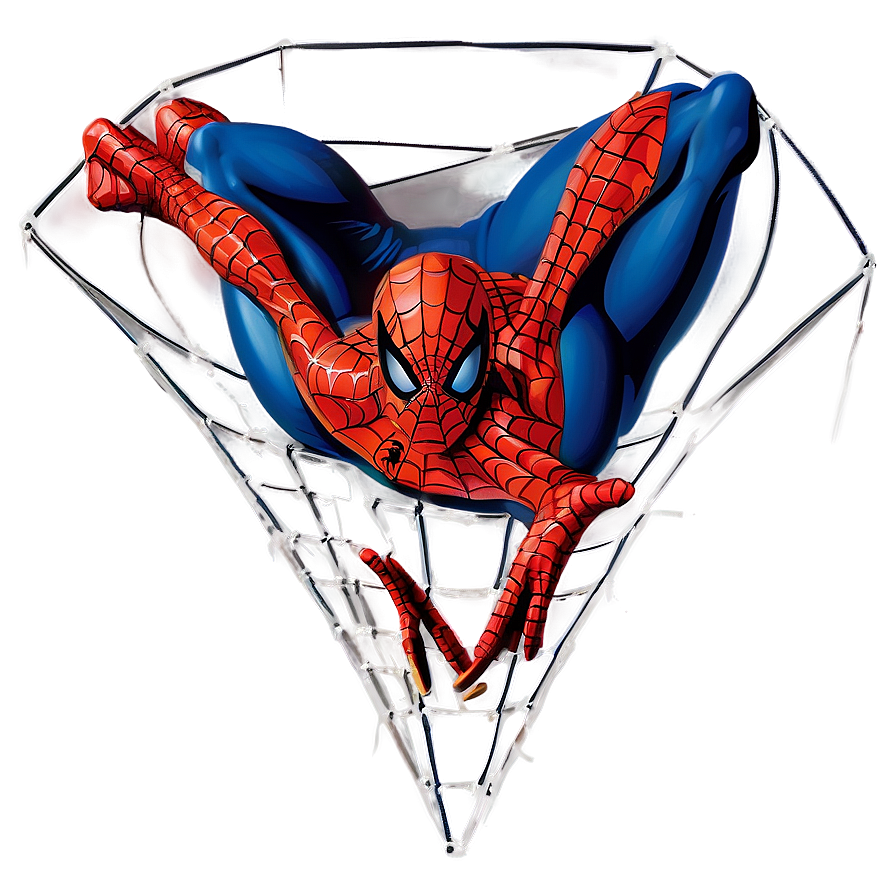 Spiderman Web Slinging Transparent Png Nig82 PNG