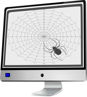 Spideron Computer Screen PNG