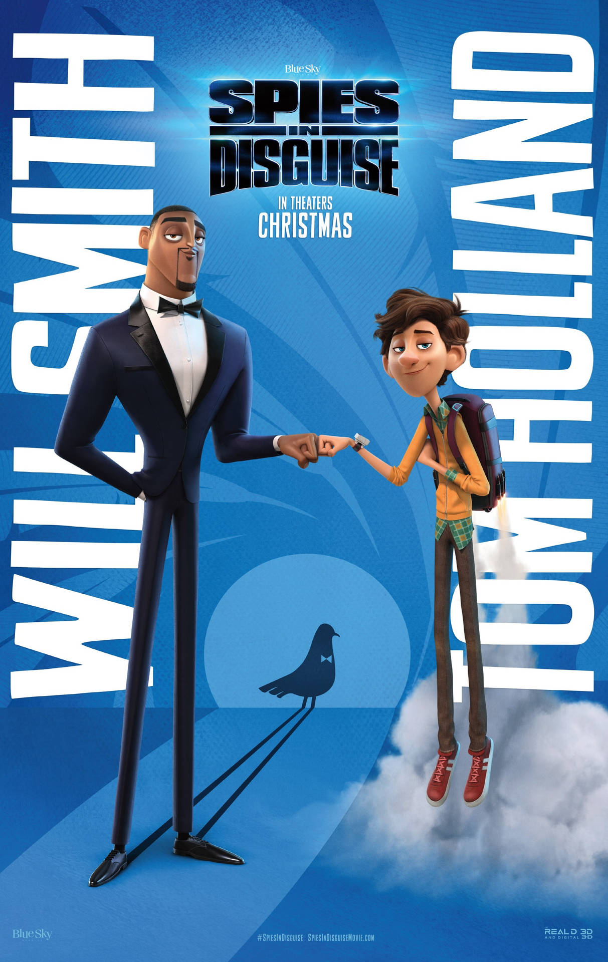 Spies In Disguise Fist Bump Wallpaper