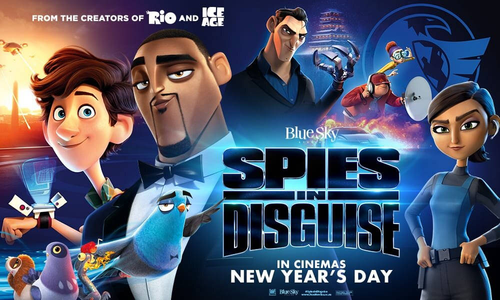 Download Spies In Disguise Movie: Dynamic Duo In Action Wallpaper ...