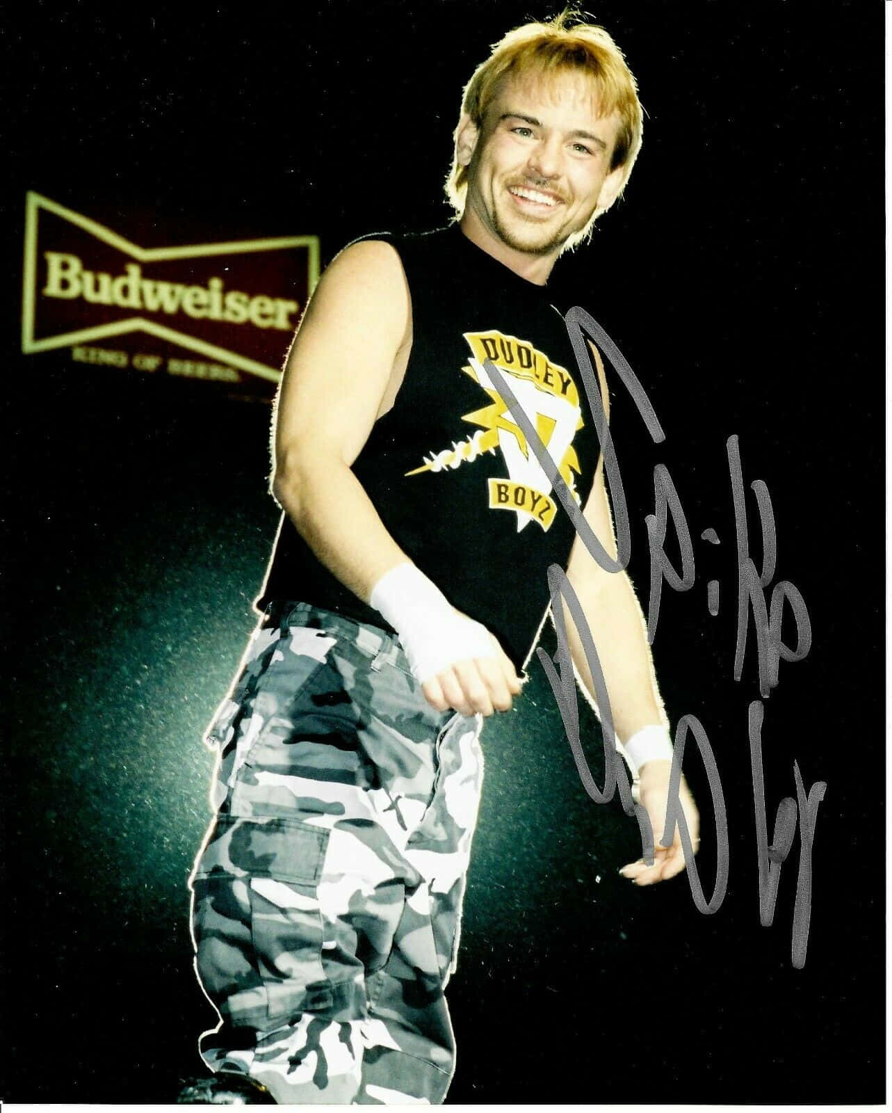 Spike Dudley Signed Photo Wallpaper
