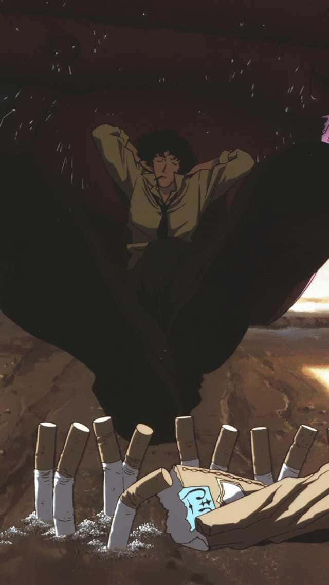 Spike Spaced Out Cowboy Bebop Wallpaper