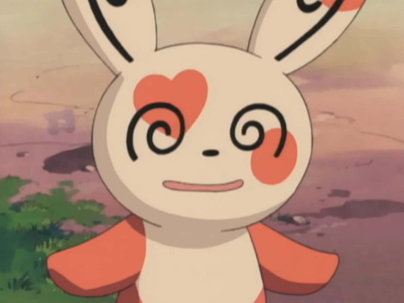 Spinda Close Up With Heart Wallpaper