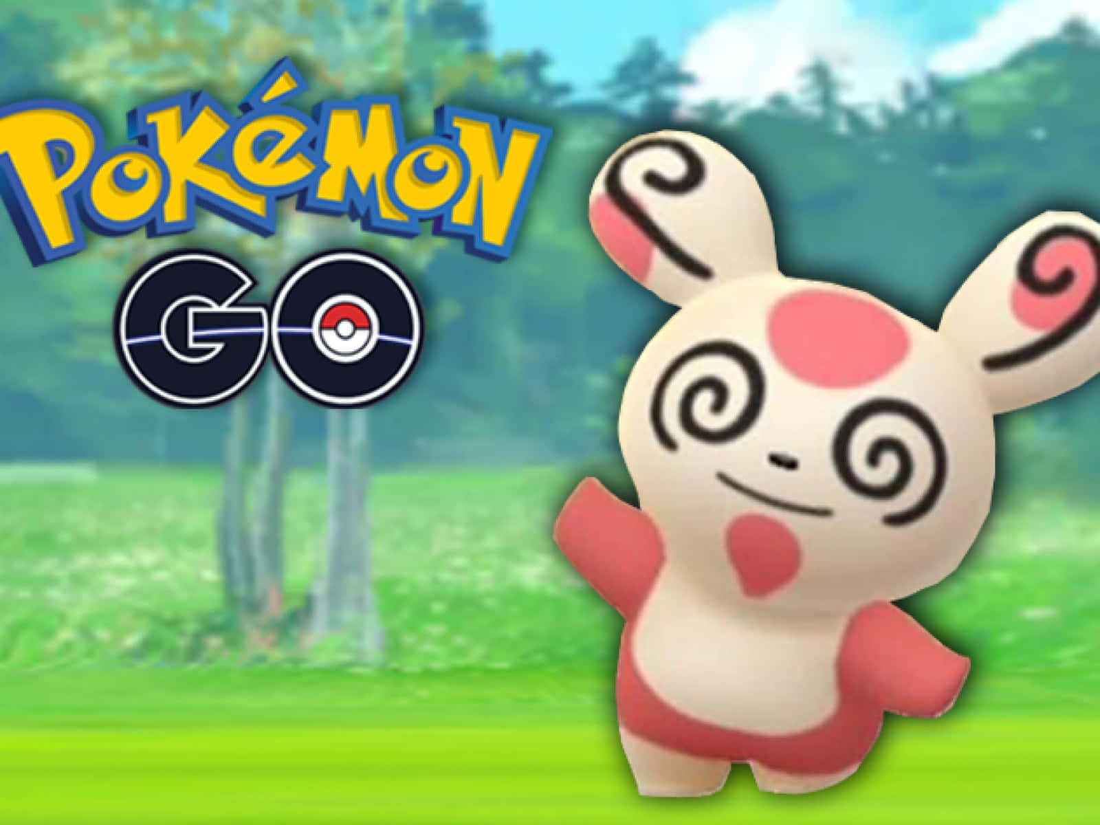 Spindamit Pokémon Go Logo Wallpaper