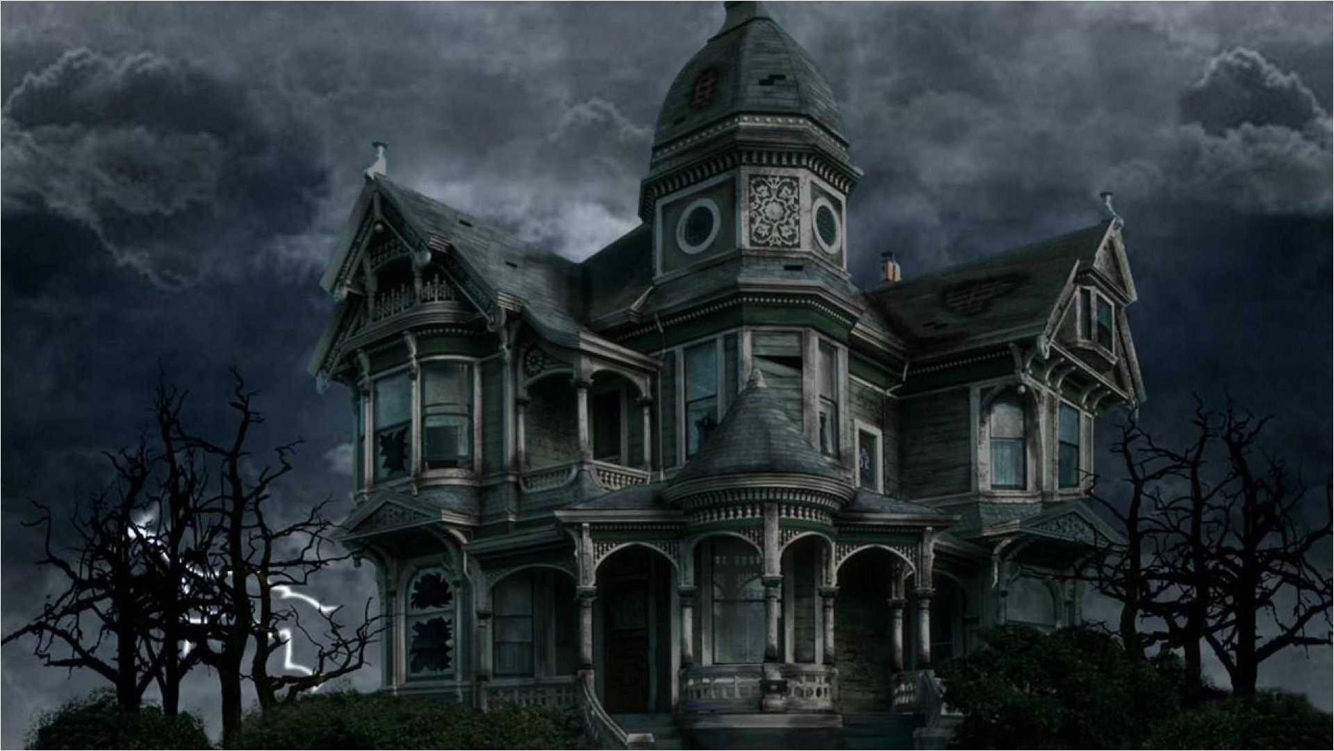 Spine Chilling Haunted Mansion Wallpaper