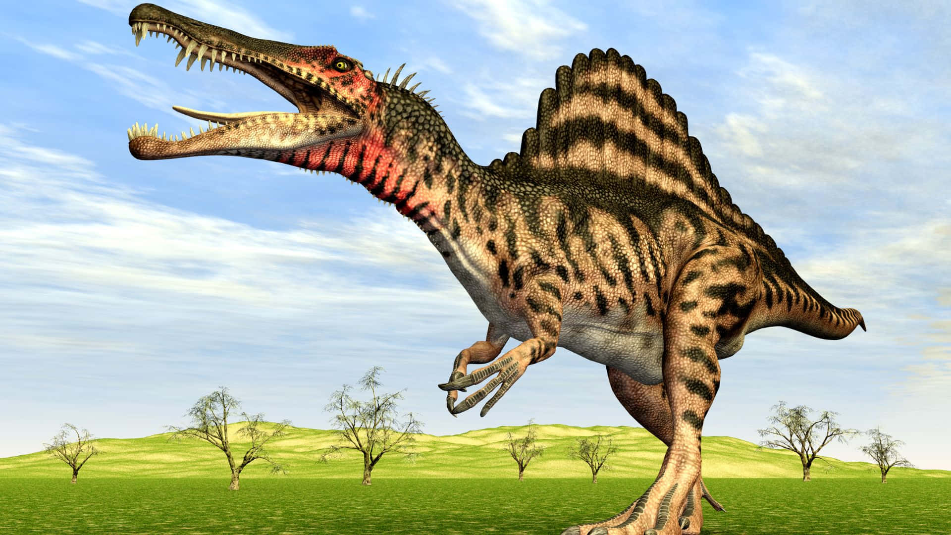 Spinosaurus: Den største rovdinosaur nogensinde fundet Wallpaper