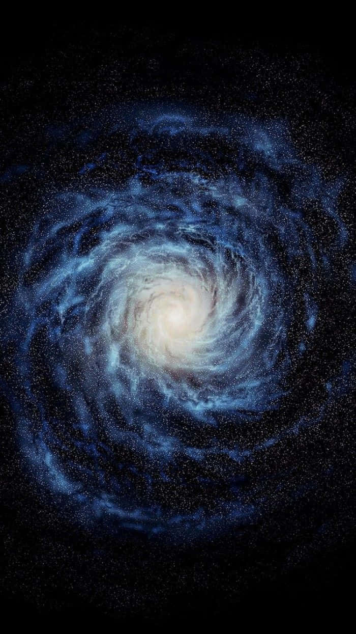 Majestic Spiral Galaxy in the Cosmos Wallpaper
