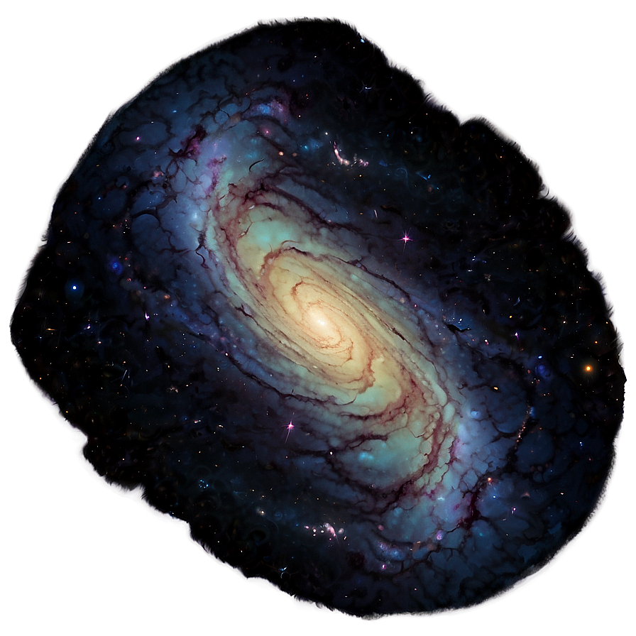 Download Spiral Galaxy Illustration Png 71 | Wallpapers.com