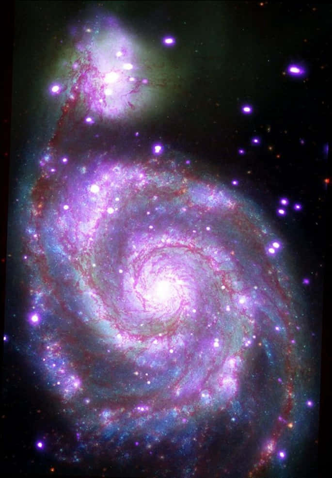Spiral Galaxy Majesty PNG