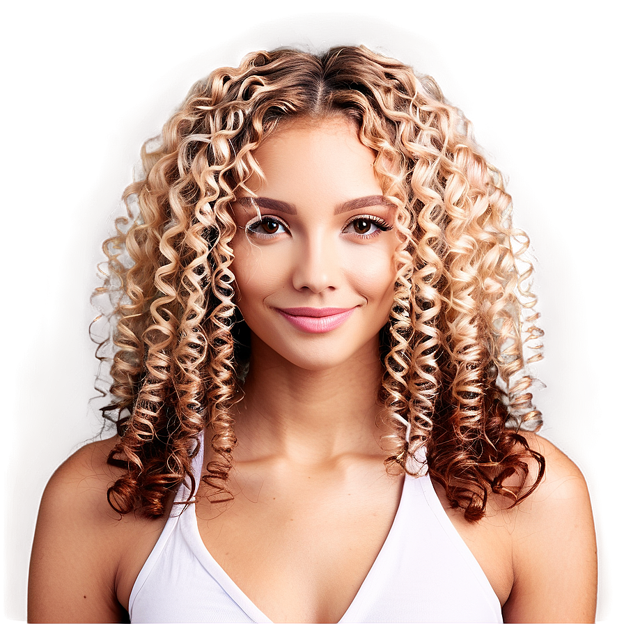 Spiral Perm Curls Png Kgb56 PNG