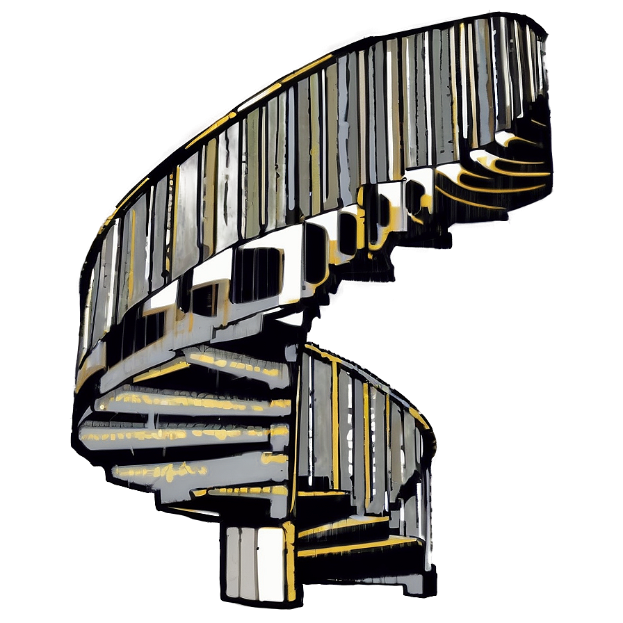 Download Spiral Staircase Clipart Png Ddq87 | Wallpapers.com