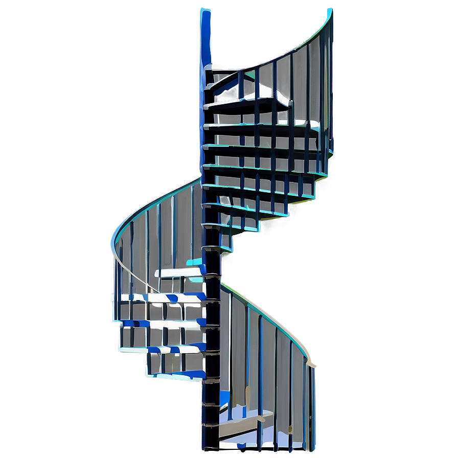 Spiral Staircase In Apartment Png Kba PNG