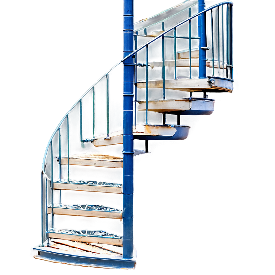 Spiral Staircase In Garden Png 06242024 PNG