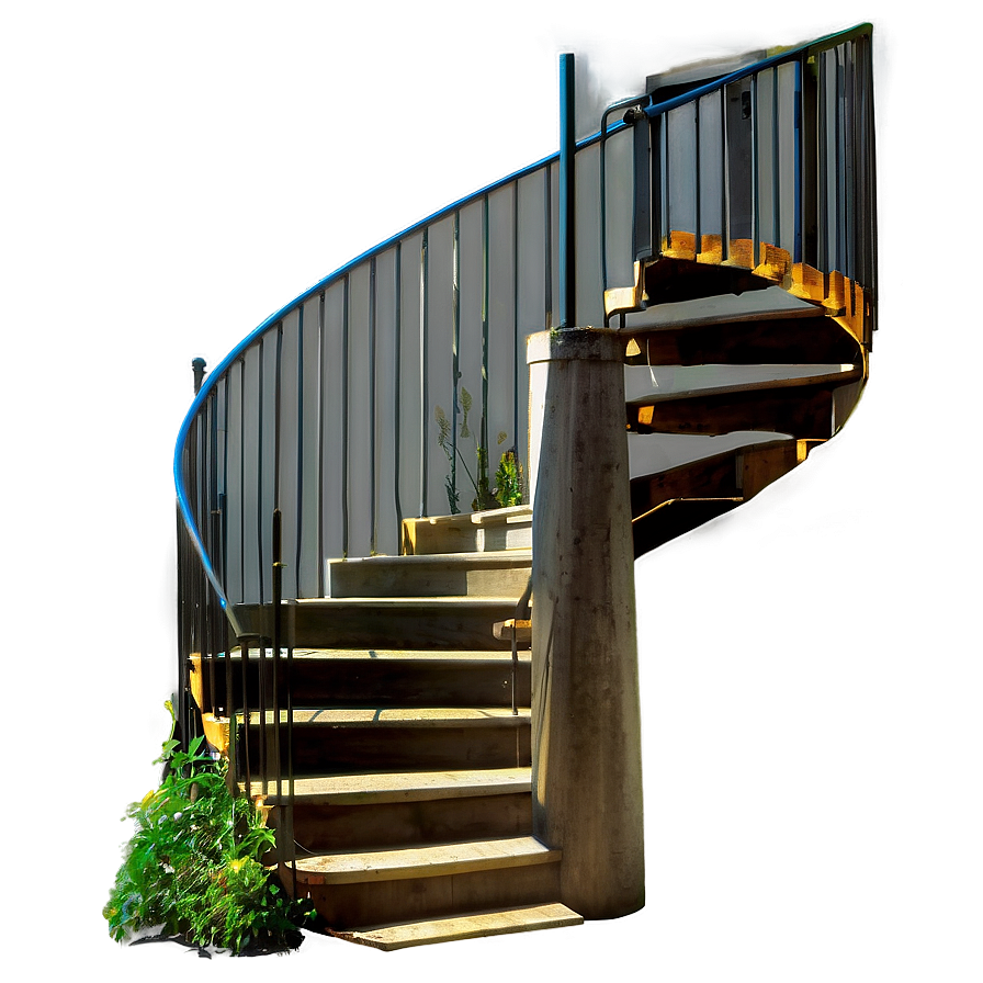 Spiral Staircase In Garden Png 84 PNG