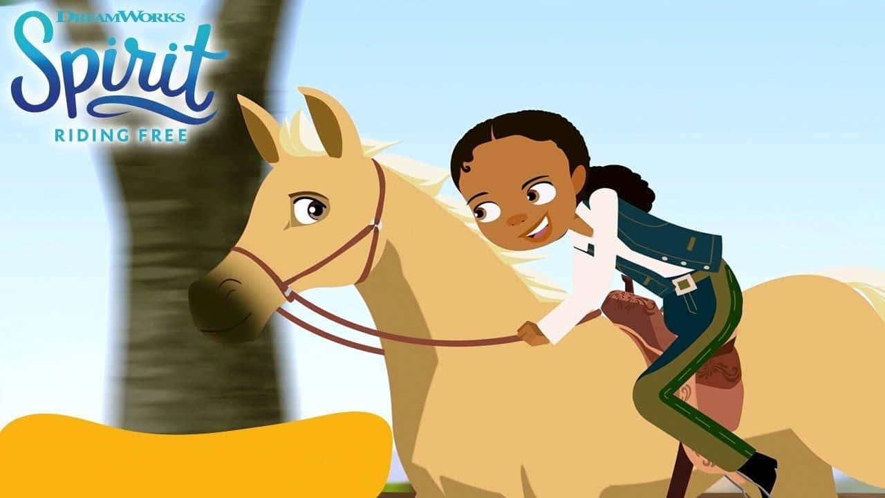 Spirit Riding Free With Lucky Wallpaper