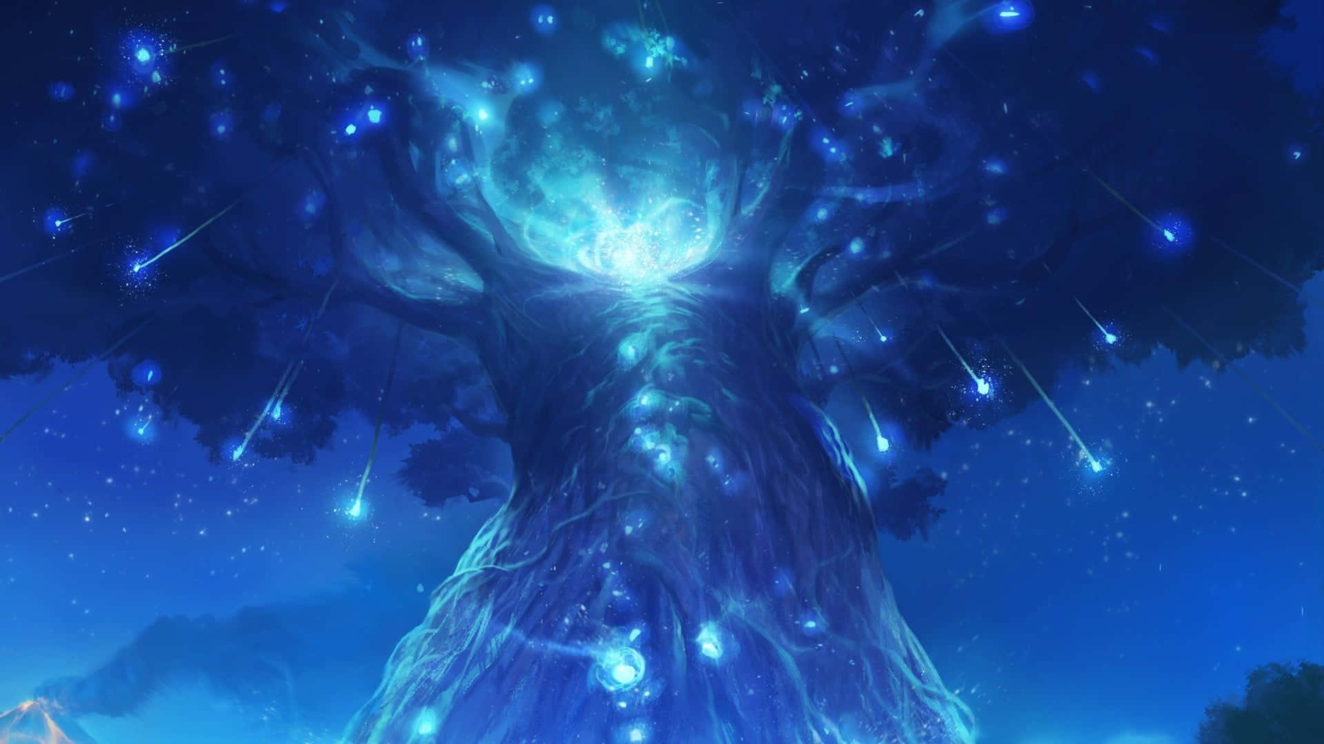 Spirit Tree In The Blind Forest Wallpaper