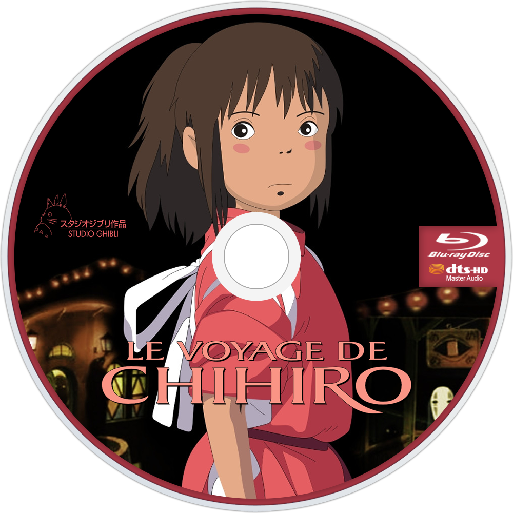 Download Spirited Away Chihiro French Bluray Cover | Wallpapers.com