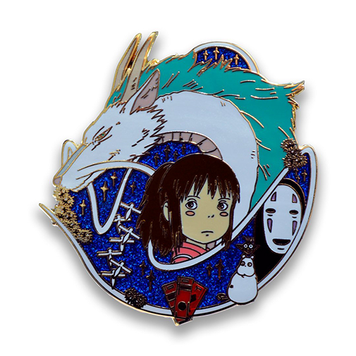 Spirited Away Enamel Pin PNG