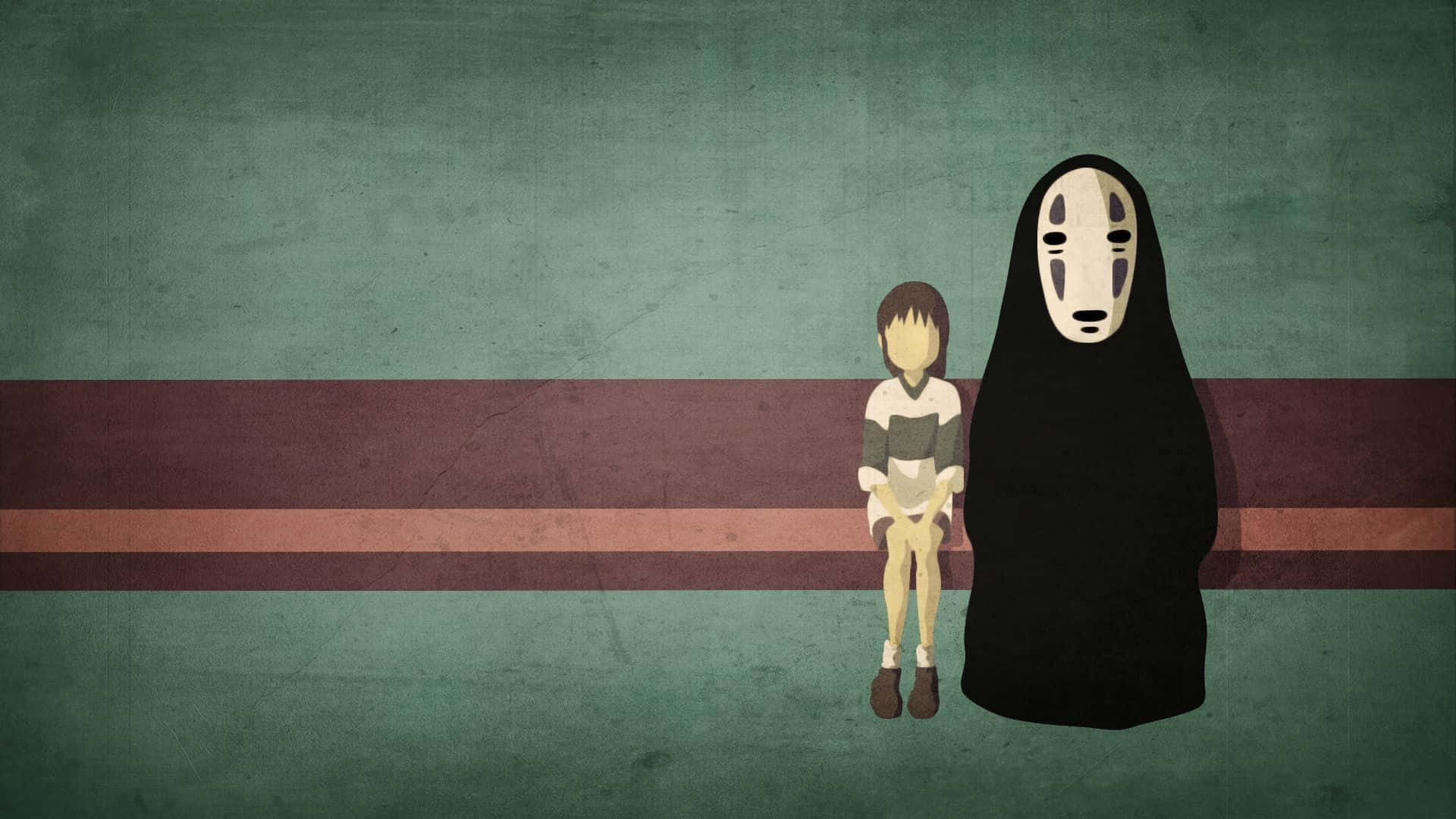 Spiritedaway Chihiro And No Face Minimalist Can Be Translated To Italian As 
