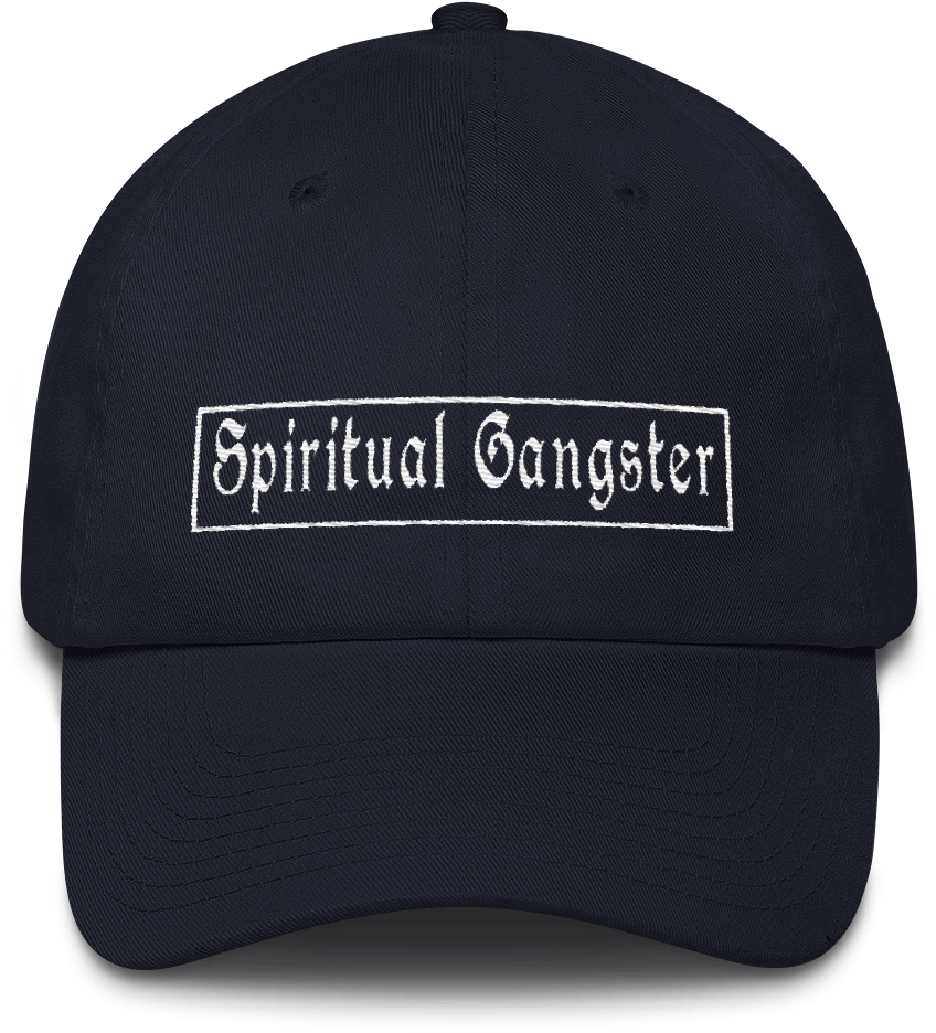 Spiritual Gangster Black Cap PNG