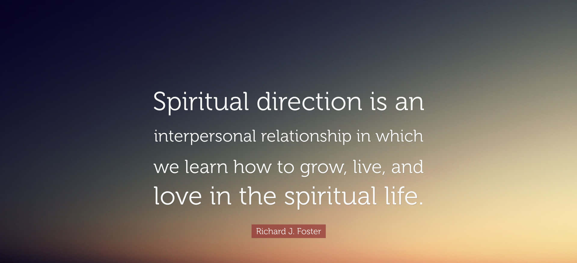 Spiritual Interpersonal Relationship Quote Wallpaper