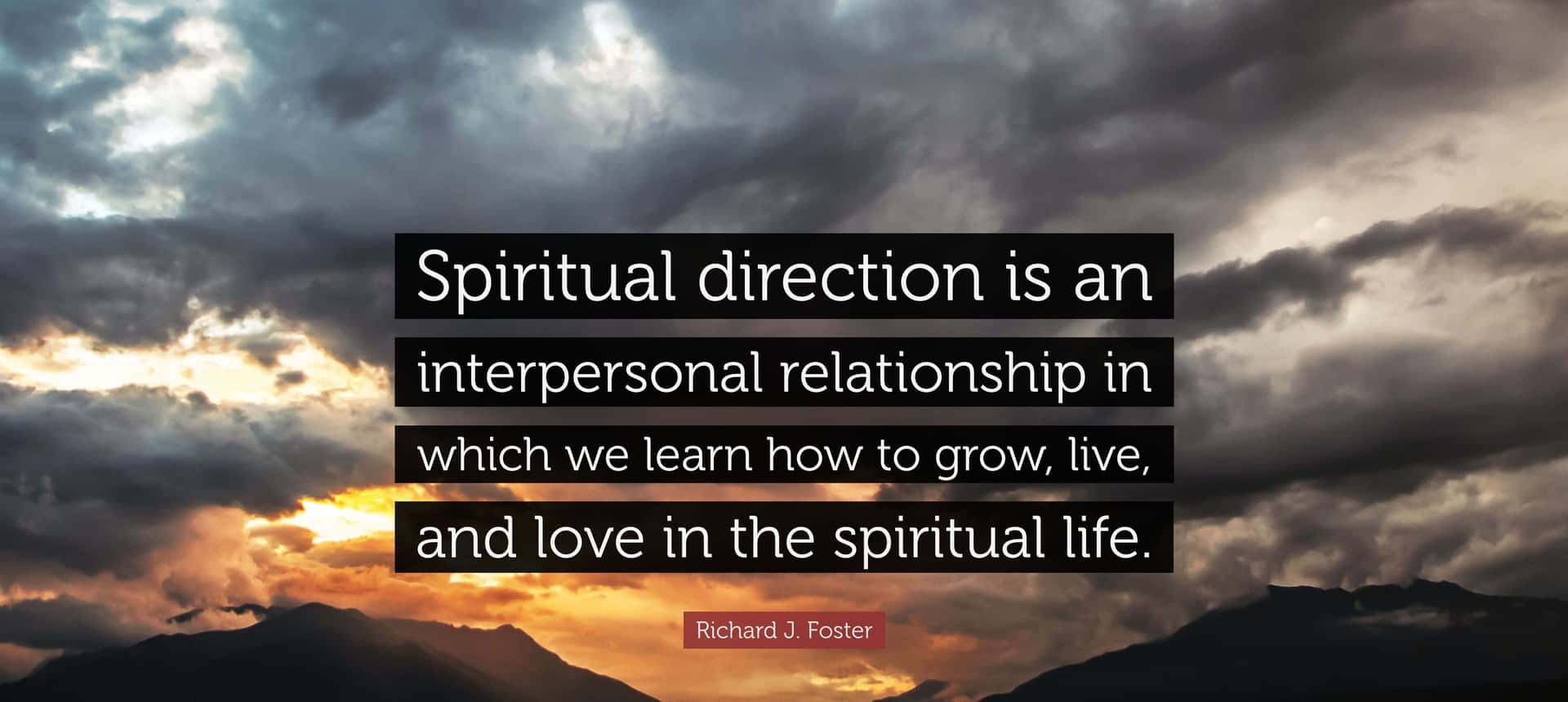 Spiritual Interpersonal Relationship Quote Wallpaper