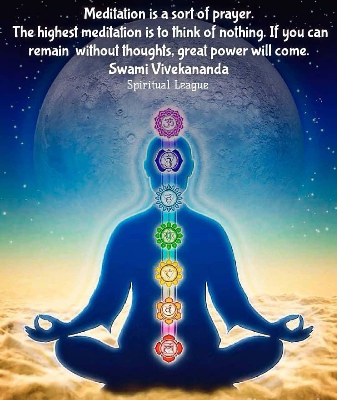 Peaceful Spiritual Meditation Wallpaper