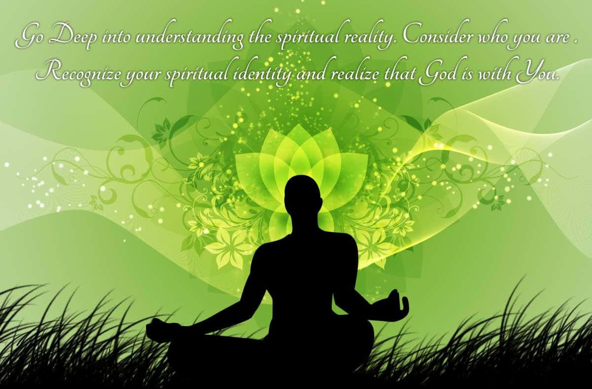Download Spiritual meditation in nature Wallpaper | Wallpapers.com