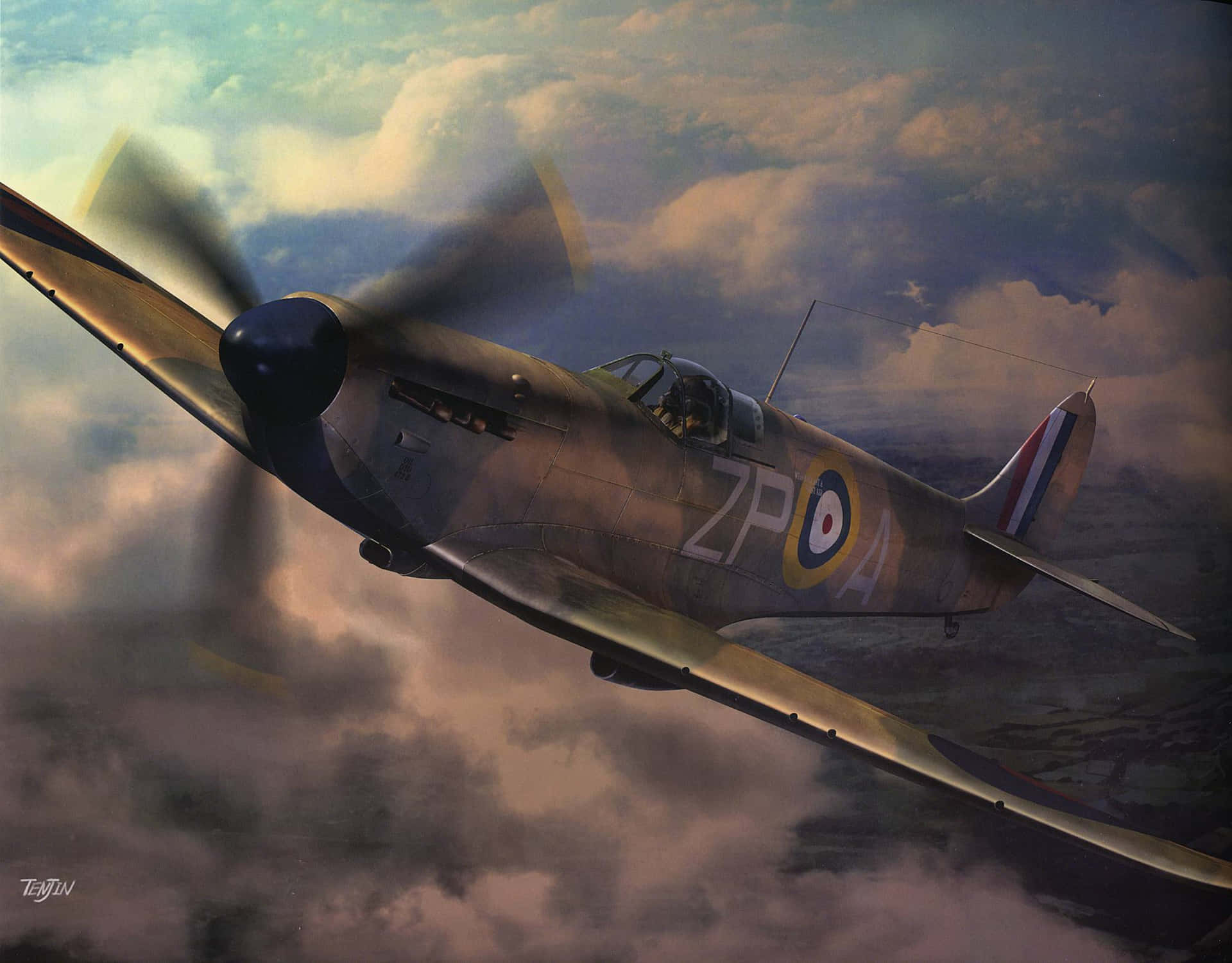 Spitfire 2000 X 1563 Wallpaper
