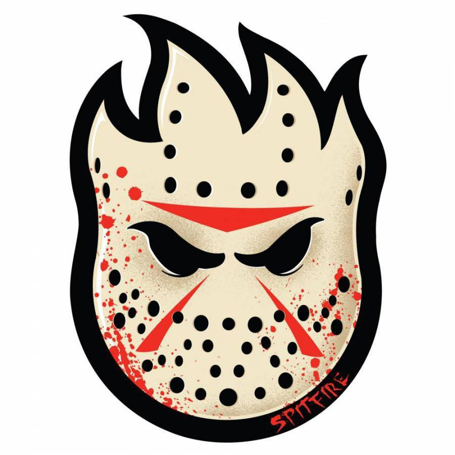 Spitfire Logo Friday The 13th Jason Voorhees Background