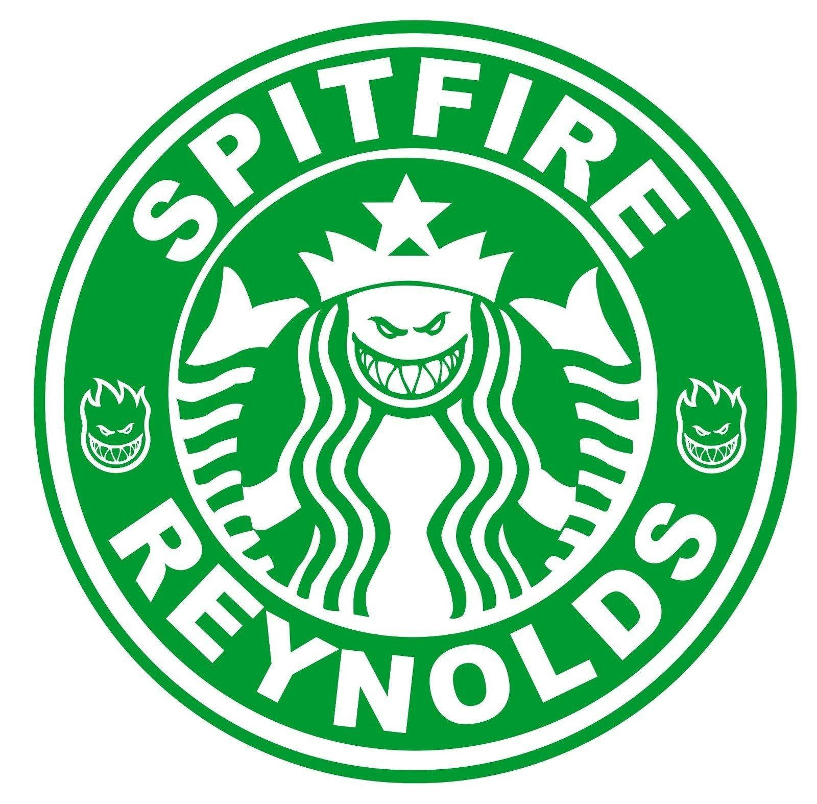 Exclusive Starbucks Spitfire Logo Design Wallpaper