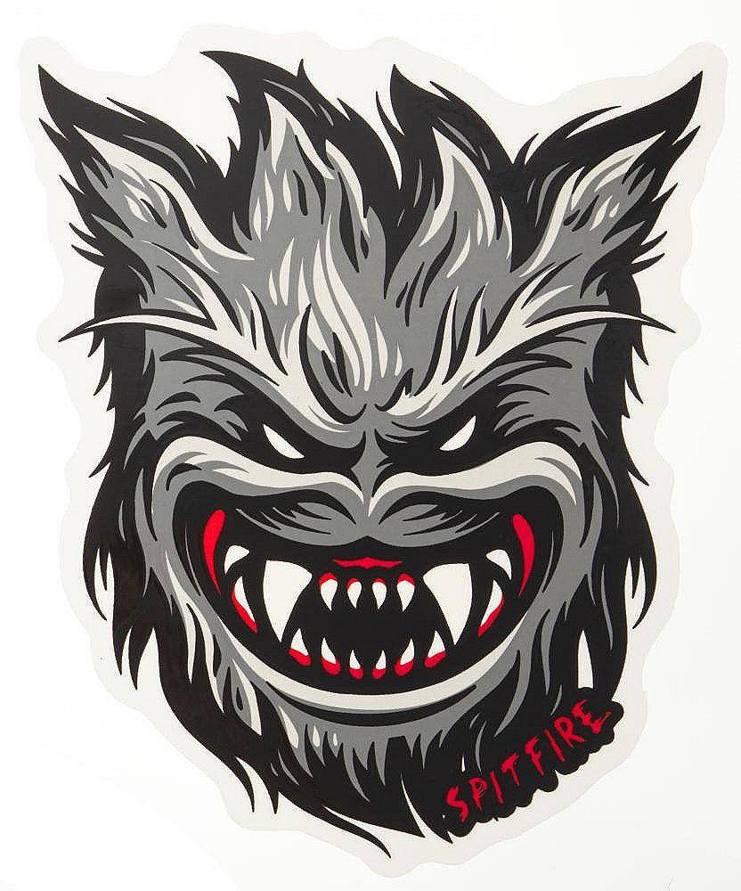 Spitfire Logo Werewolf Monster Wallpaper