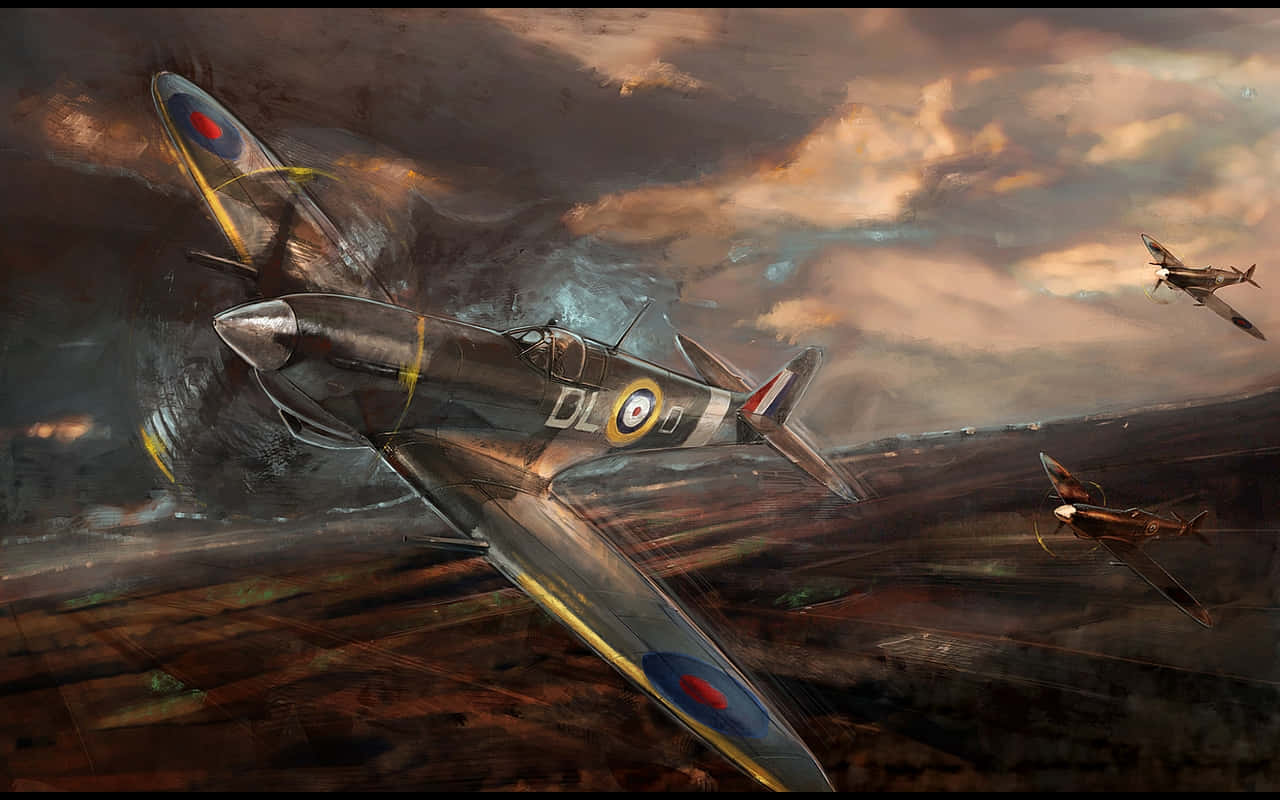 Spitfire 1280 X 800 Wallpaper