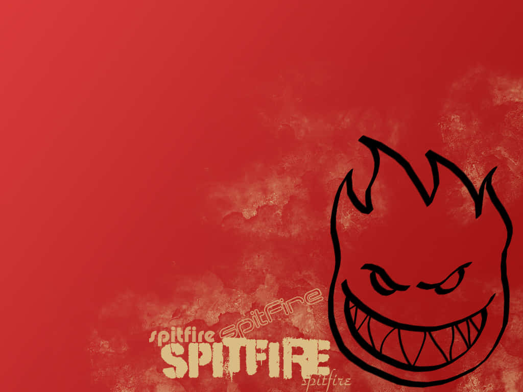 Red Spitfire Skate Wallpaper