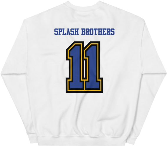Splash Brothers Number11 Sweatshirt PNG