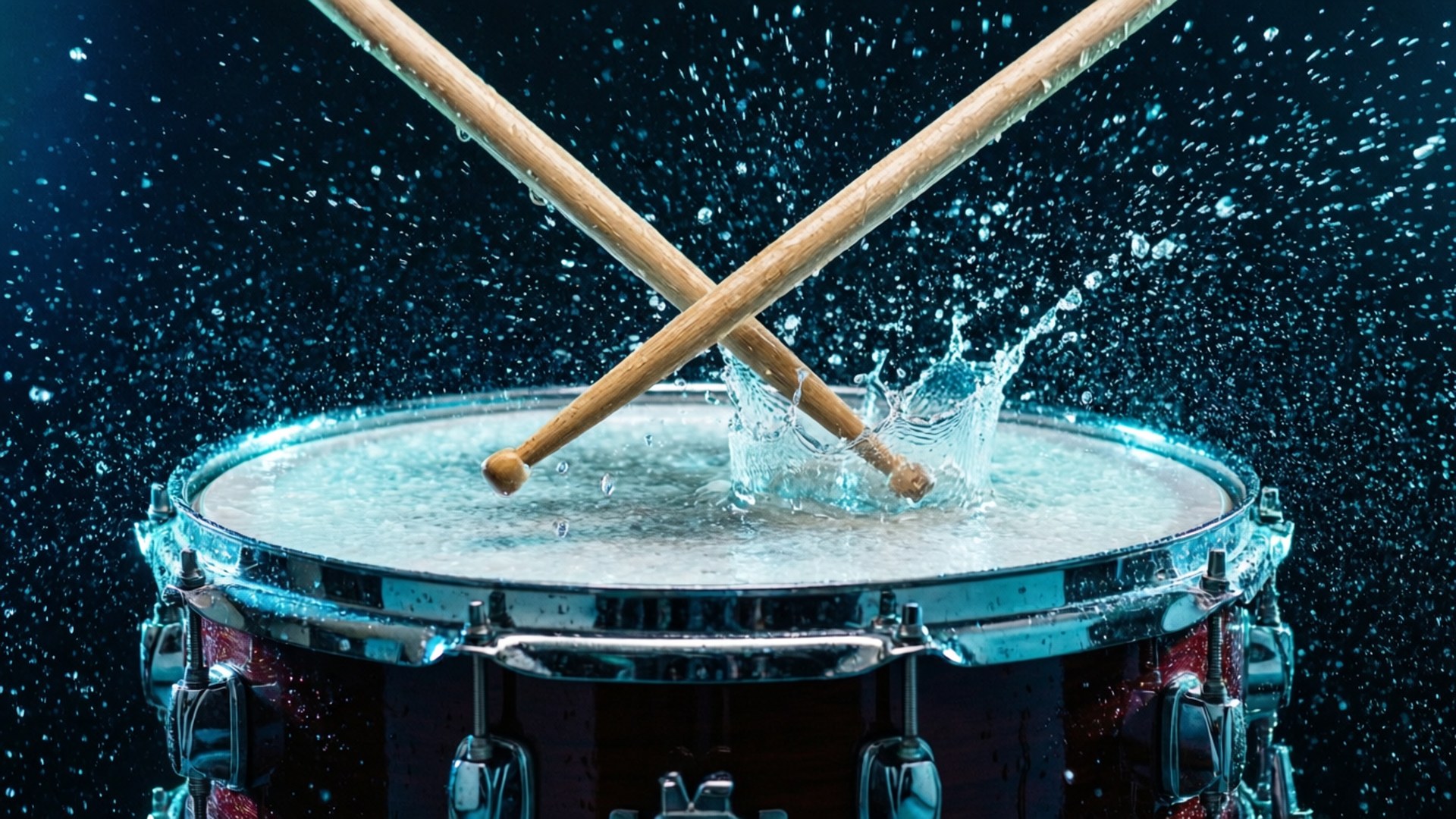 Splash Snare Hit Bakgrundsbilder