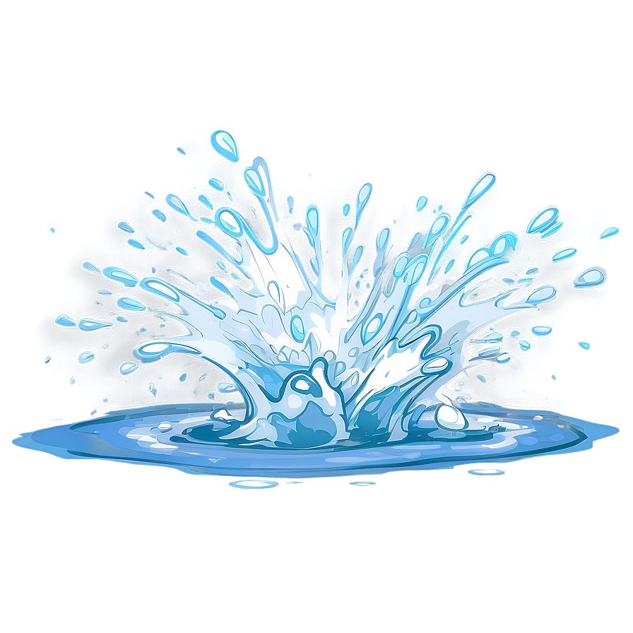 Splashing Water Explode Png 06132024 PNG