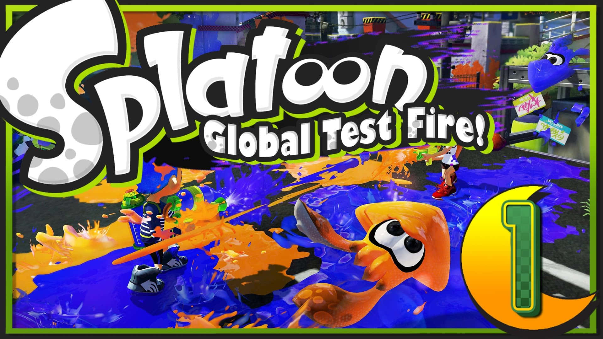 Battle it out on colorful turf in Splatoon!