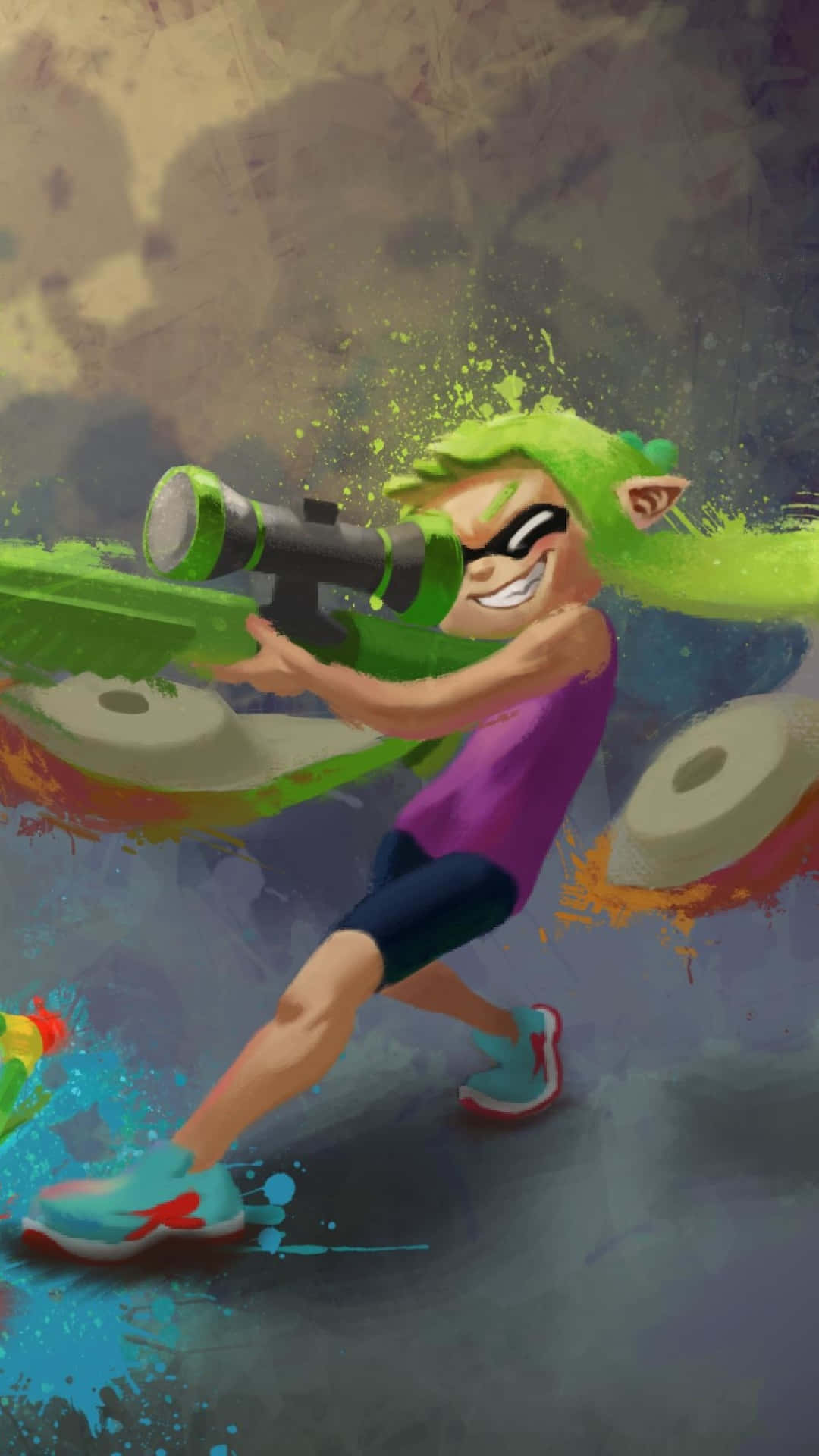 splatoon wallpaper,cartoon,art,illustration,anime,graphic design (#1003813)  - WallpaperUse